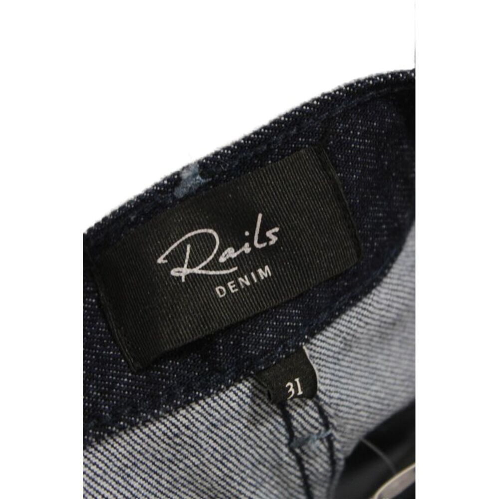 Rails Womens Wide-Leg High Rise Blue Jeans Size 31 - Picture 4 of 6